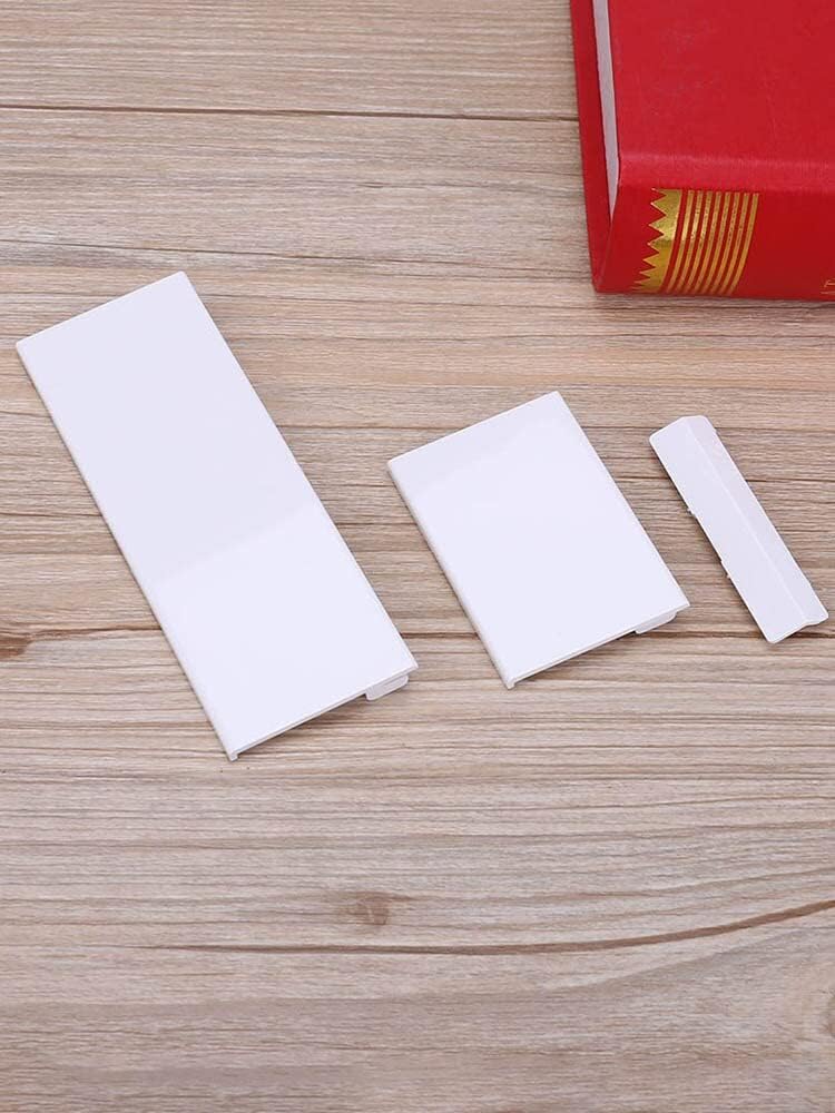 VANJUNN Store for Nintendo Wii Lid, 3pcs Set Replacement Memory Card Door Slot Cover Lids Set for Nintendo Wii Repair Accessories (White) - Image 2